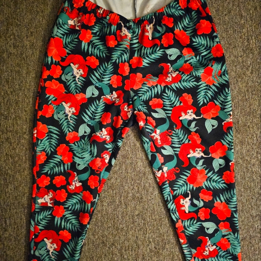 The Little Mermaid Ariel Leggings